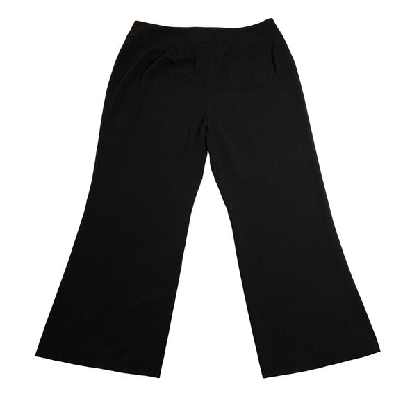 Style & Co. High Rise Bootcut Textured Stripe Dress Pants Size 16W Office Career - Picture 2 of 10